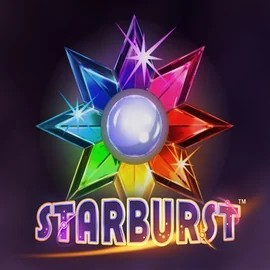 Starburst online game logo by NetEnt on lumi-kasino.fi